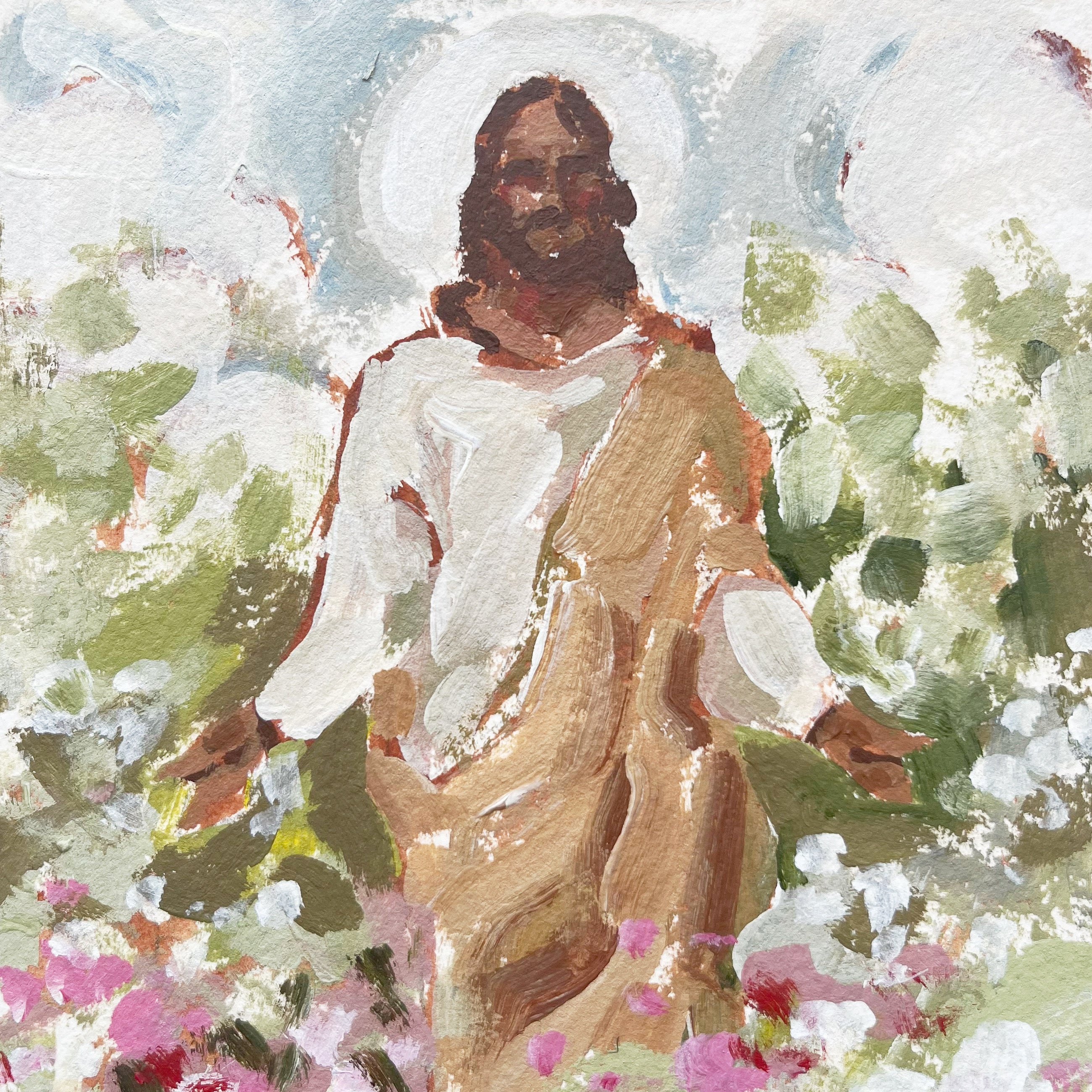 FLORAL SPLENDOR NO 1 | ORIGINAL PAINTING 5