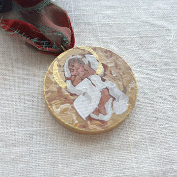BABY JESUS NO. 1 | HAND PAINTED ORNAMENT 2023