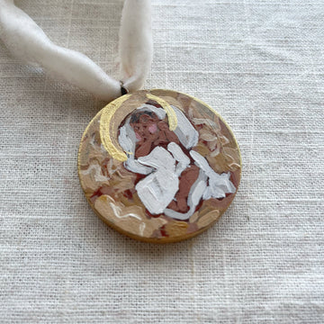 BABY JESUS NO. 2 | HAND PAINTED ORNAMENT 2023
