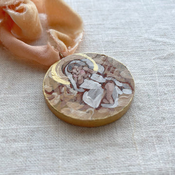 BABY JESUS NO. 4 | HAND PAINTED ORNAMENT 2023