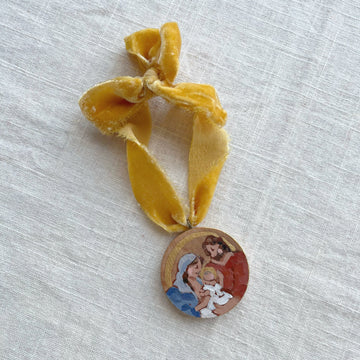 HOLY FAMILY NO. 10 | HAND PAINTED ORNAMENT 2023