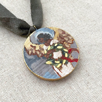 JOYOUS TIDINGS NO. 2 | HAND PAINTED ORNAMENT 2025