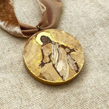 SPLENDOR SUN NO. 4 | HAND PAINTED ORNAMENT 2025