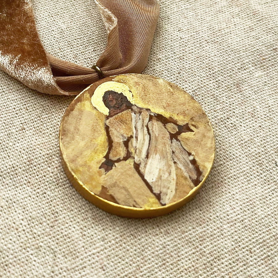 SPLENDOR SUN NO. 4 | HAND PAINTED ORNAMENT 2025