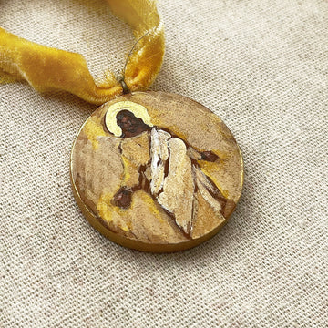 SPLENDOR SUN NO. 3 | HAND PAINTED ORNAMENT 2025