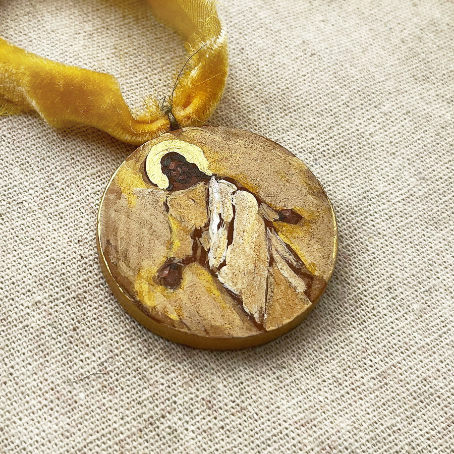 SPLENDOR SUN NO. 3 | HAND PAINTED ORNAMENT 2025