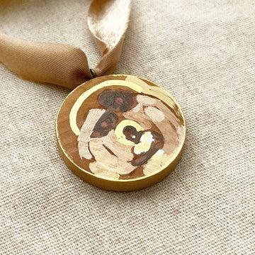 HOLY FAMILY - NEUTRAL NO. 1 | HAND PAINTED ORNAMENT 2025