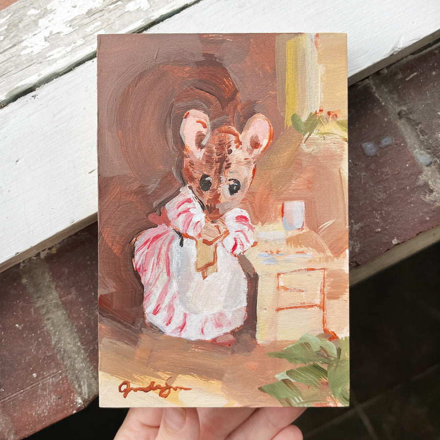 BEATRIX POTTER MRS. TITTLEMOUSE STUDY | ORIGINAL PAINTING 4