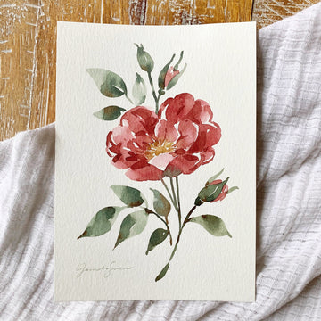 WILD ROSE | ORIGINAL PAINTING 5