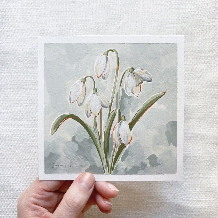 SNOWDROPS | ORIGINAL PAINTING 5