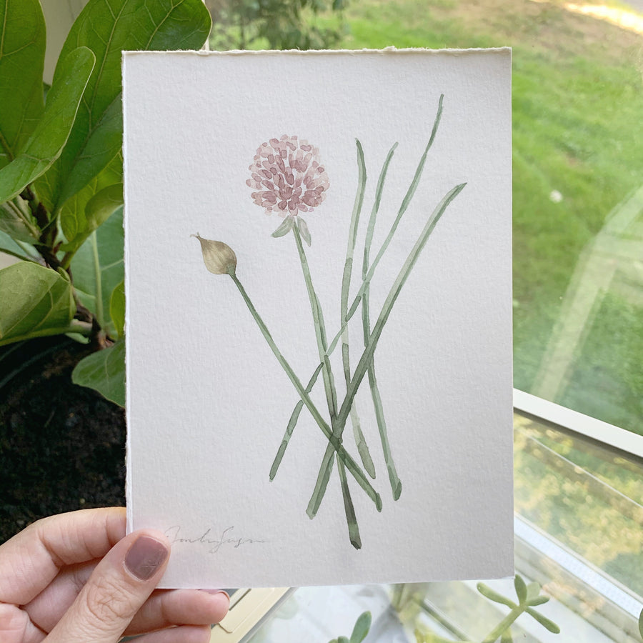 CHIVES | ORIGINAL PAINTING 5