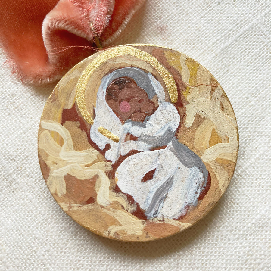 BABY JESUS NO. 10 | HAND PAINTED ORNAMENT