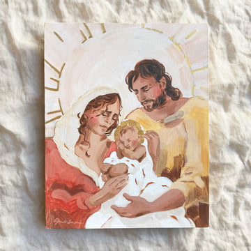 THE HOLY FAMILY | ORIGINAL PAINTING 8
