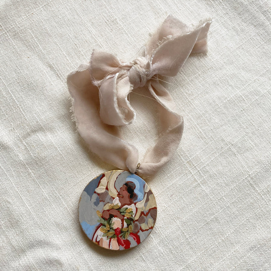 JOYUS TIDINGS NO. 3 | HAND PAINTED ORNAMENT