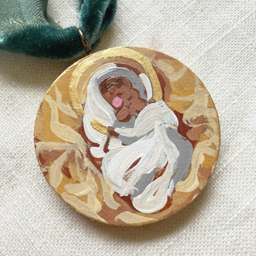 BABY JESUS NO. 11 | HAND PAINTED ORNAMENT