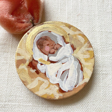 BABY JESUS NO. 3 | HAND PAINTED ORNAMENT