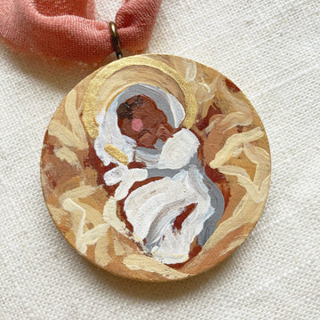 BABY JESUS NO. 7 | HAND PAINTED ORNAMENT