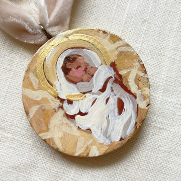 BABY JESUS NO. 5 | HAND PAINTED ORNAMENT