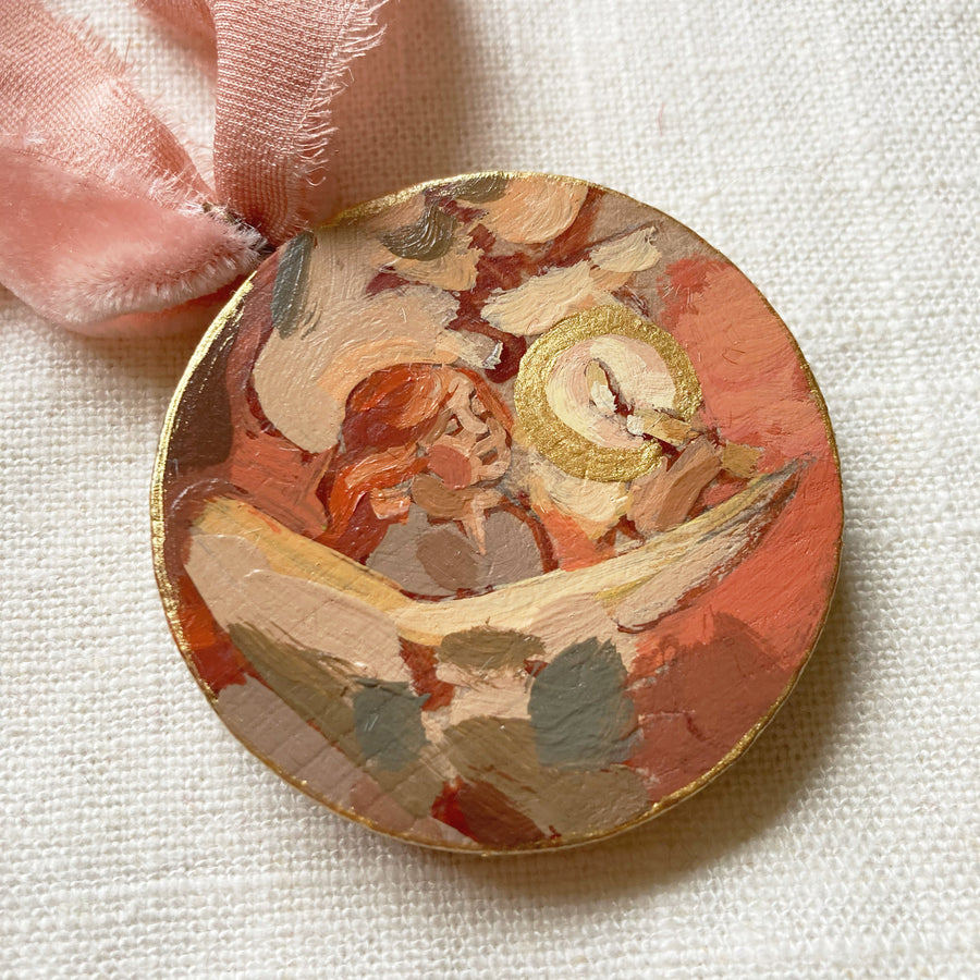 HOLY NIGHT NO. 3 | HAND PAINTED ORNAMENT