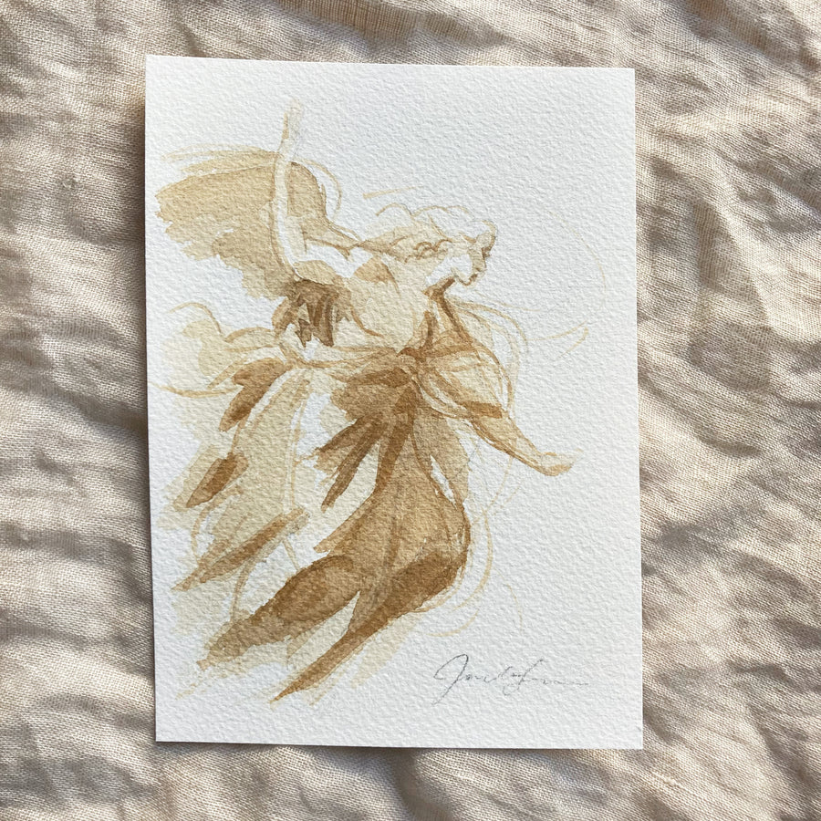 ANGEL STUDY | ORIGINAL PAINTING 5
