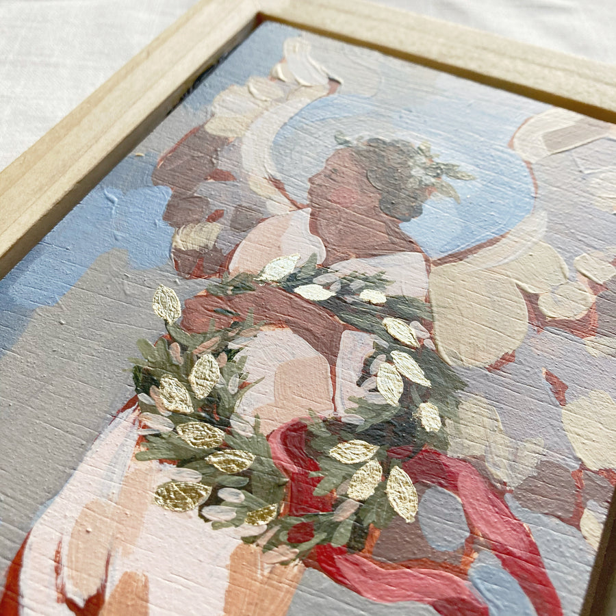 JOYUS TIDINGS | FRAMED ORIGINAL PAINTING 5