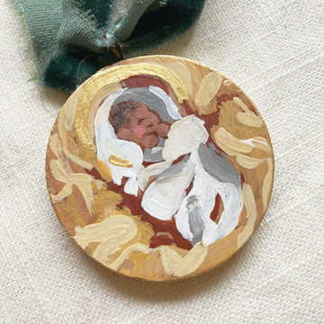 BABY JESUS NO. 8 | HAND PAINTED ORNAMENT