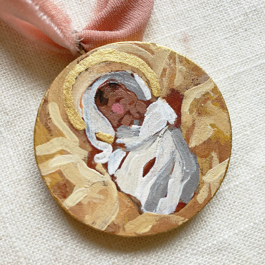BABY JESUS NO. 9 | HAND PAINTED ORNAMENT