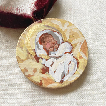 BABY JESUS NO. 1 | HAND PAINTED ORNAMENT