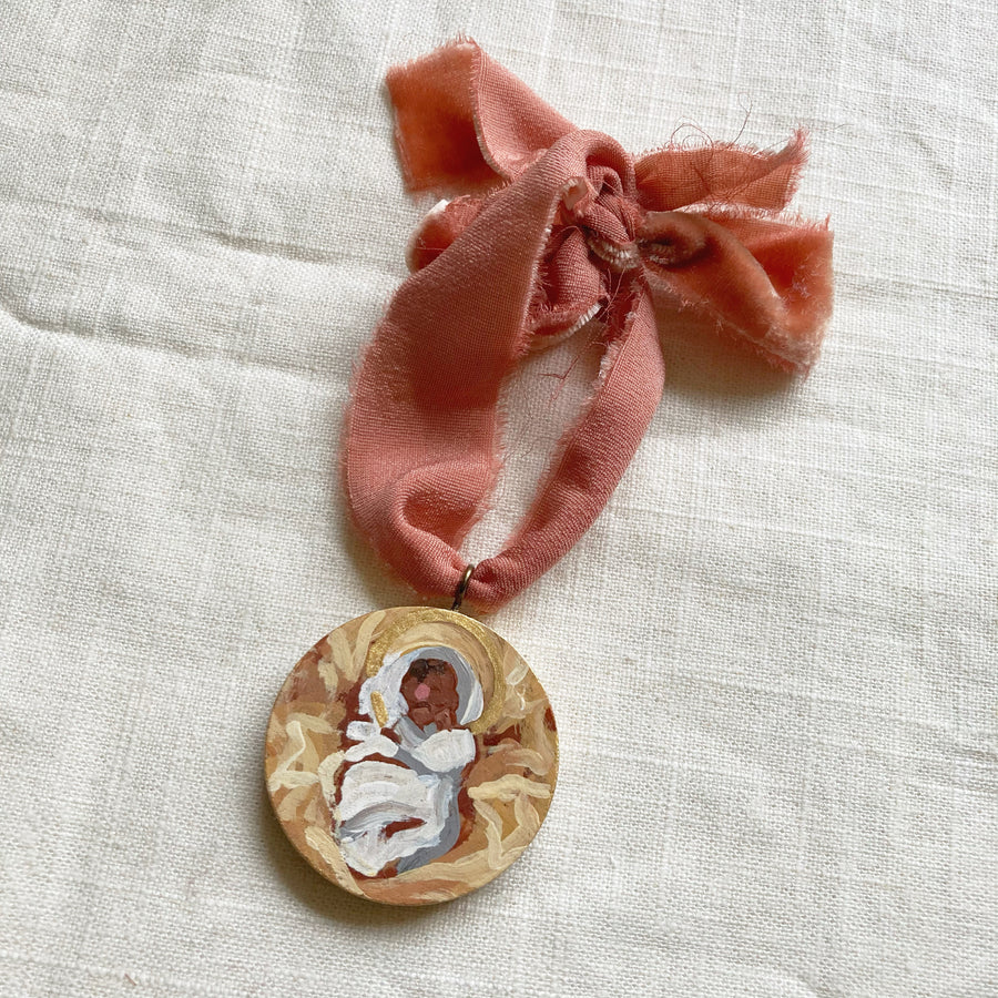 BABY JESUS NO. 7 | HAND PAINTED ORNAMENT
