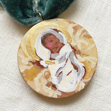 BABY JESUS NO. 2 | HAND PAINTED ORNAMENT